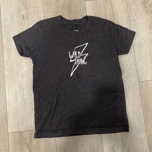 Wild Thing Kids Graphic T-Shirt - Black